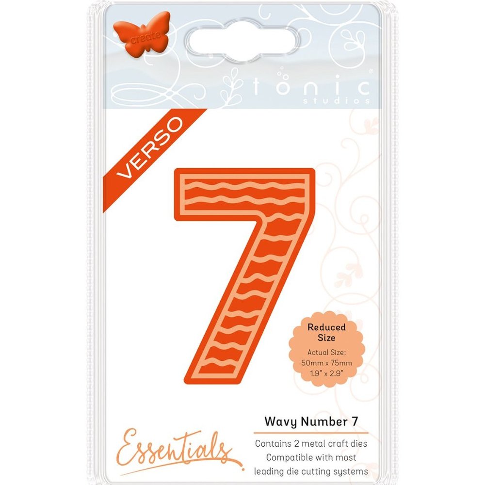 Tonic Studios Wavy Number 7 Die